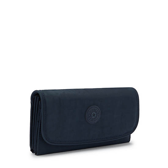 Kipling Money Land Snap Wallet Portefeuille Blauw | België 1028PJ